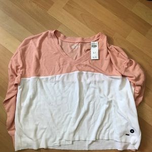 NWT hollister waffled long sleeves